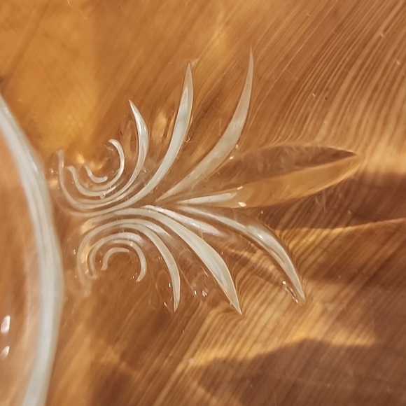 Elegant Depression Glass Platter*** - Picture 3 of 3